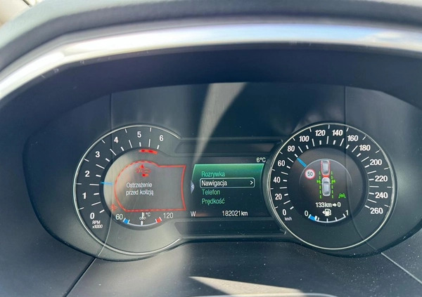 Ford S-Max cena 77600 przebieg: 182000, rok produkcji 2018 z Nowy Tomyśl małe 172